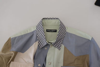  - Multicolor Slim Fit Casual Shirt