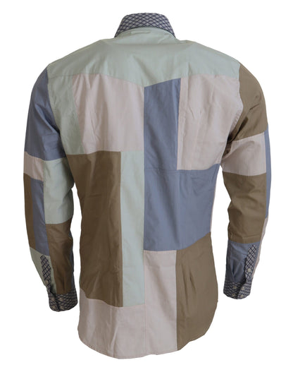  - Multicolor Slim Fit Casual Shirt