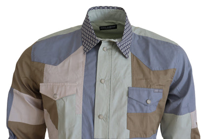  - Multicolor Slim Fit Casual Shirt