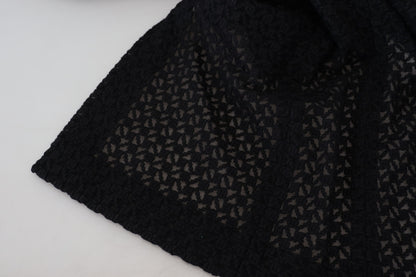  - Classic Button Down Knitted Long Jacket