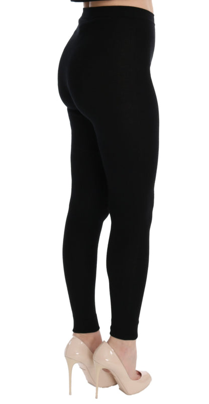  - Elegant Black Cashmere Pants