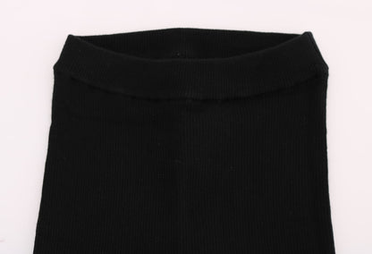  - Elegant Black Cashmere Pants