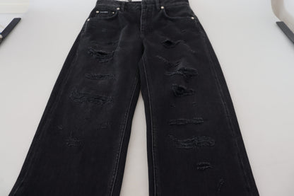  - Chic Black Denim Pants - Elevate Your Wardrobe