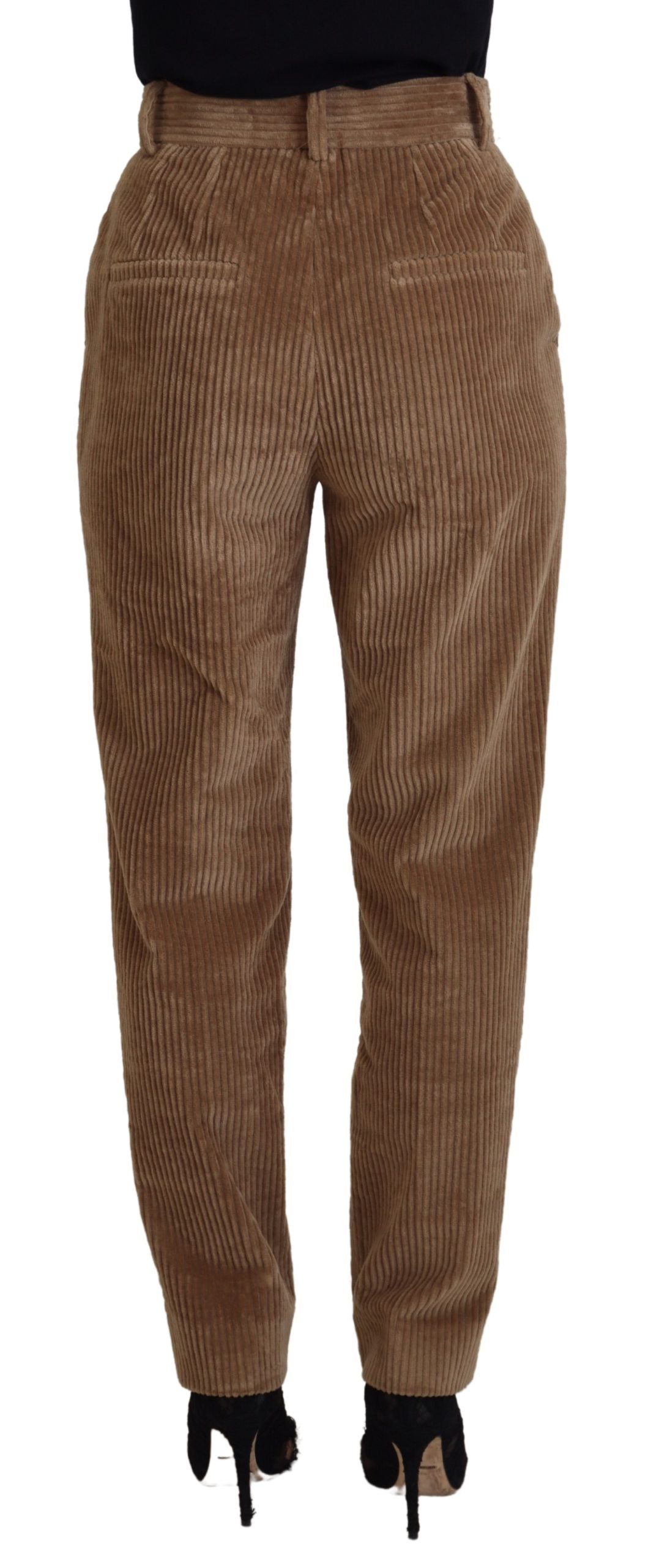  - Elegant Brown Corduroy Pants for Sophisticated Style