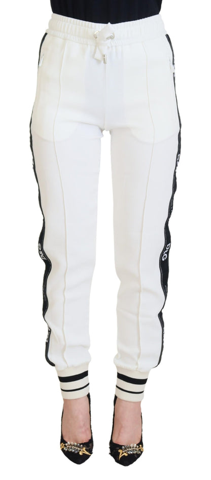  - Chic White Jogger Pants for Elevated Comfort