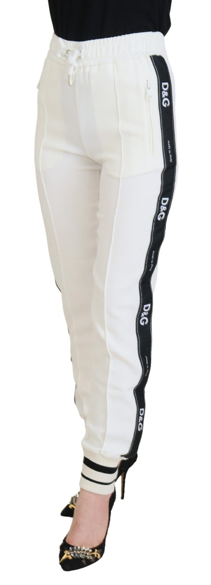  - Chic White Jogger Pants for Elevated Comfort