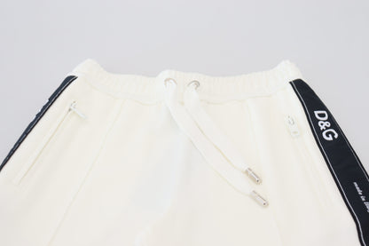  - Chic White Jogger Pants for Elevated Comfort