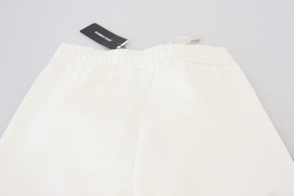  - Chic White Jogger Pants for Elevated Comfort