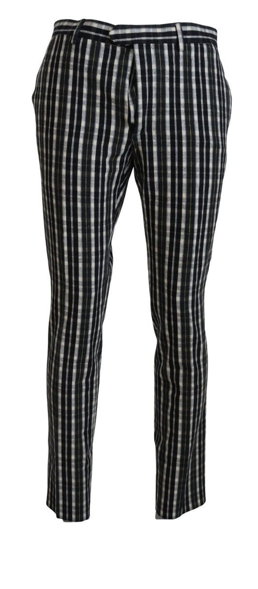  - Elegant Black and White BENCIVENGA Pants