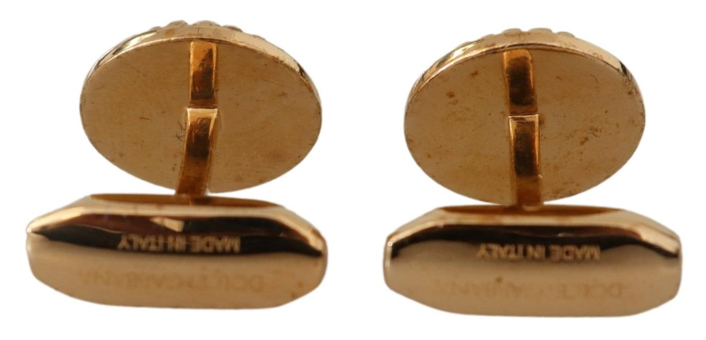 Gold Plated Brass Cufflinks