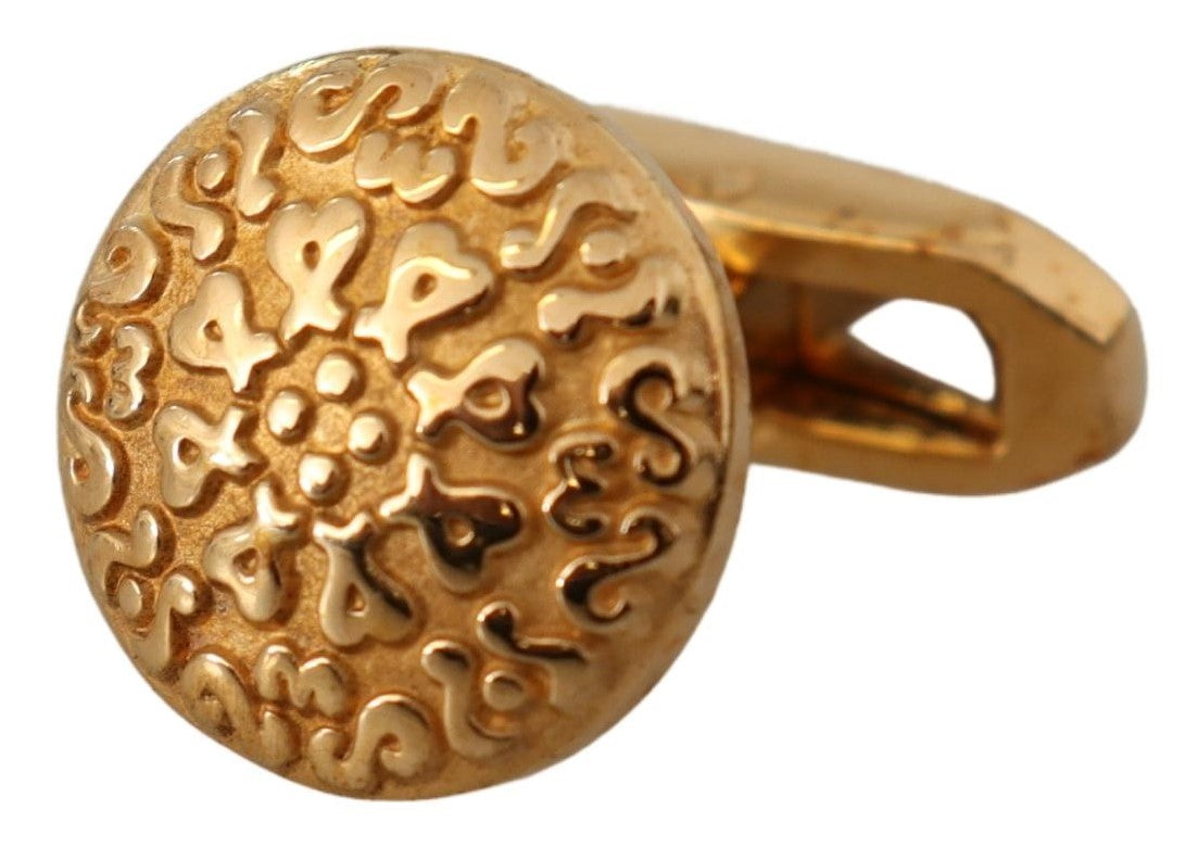 Gold Plated Brass Cufflinks