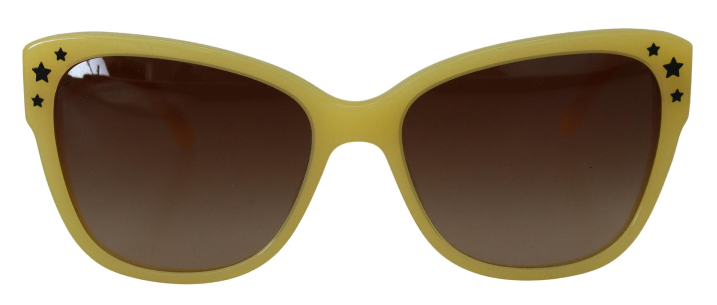  - Chic Yellow Acetate Gradient Sunglasses