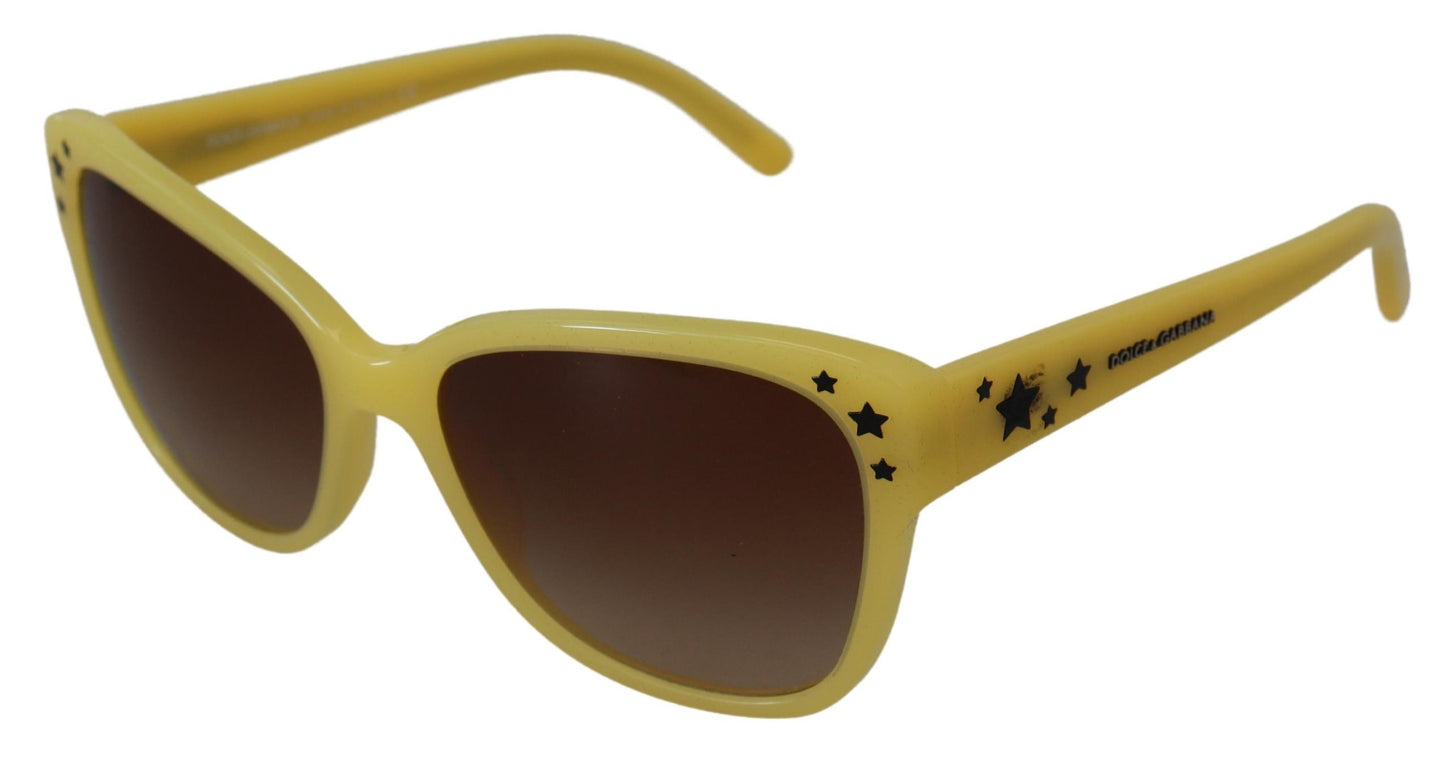  - Chic Yellow Acetate Gradient Sunglasses