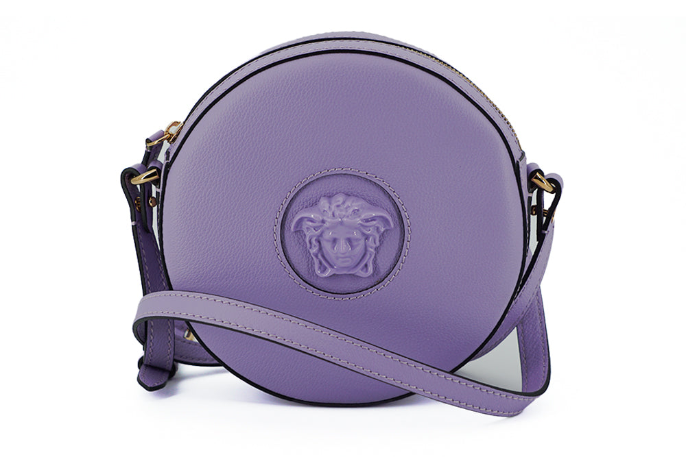  - Elegant Purple Round Shoulder Bag