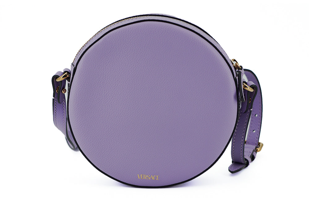  - Elegant Purple Round Shoulder Bag