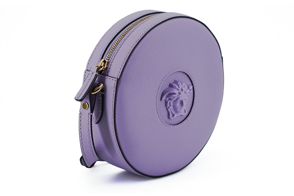  - Elegant Purple Round Shoulder Bag