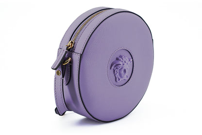  - Elegant Purple Round Shoulder Bag