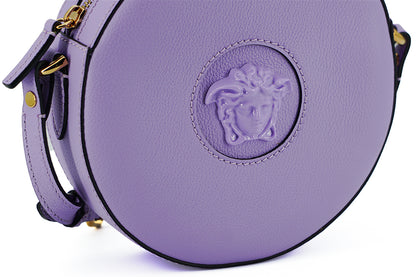  - Elegant Purple Round Shoulder Bag