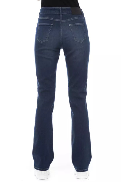  - Blue Cotton Women Jeans