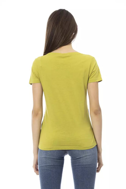  - Green Cotton Women Top