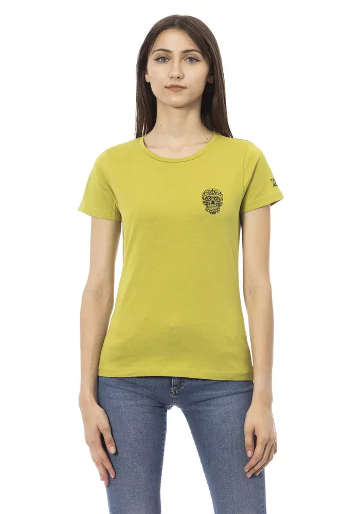  - Green Cotton Women Top