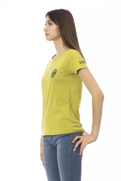  - Green Cotton Women Top