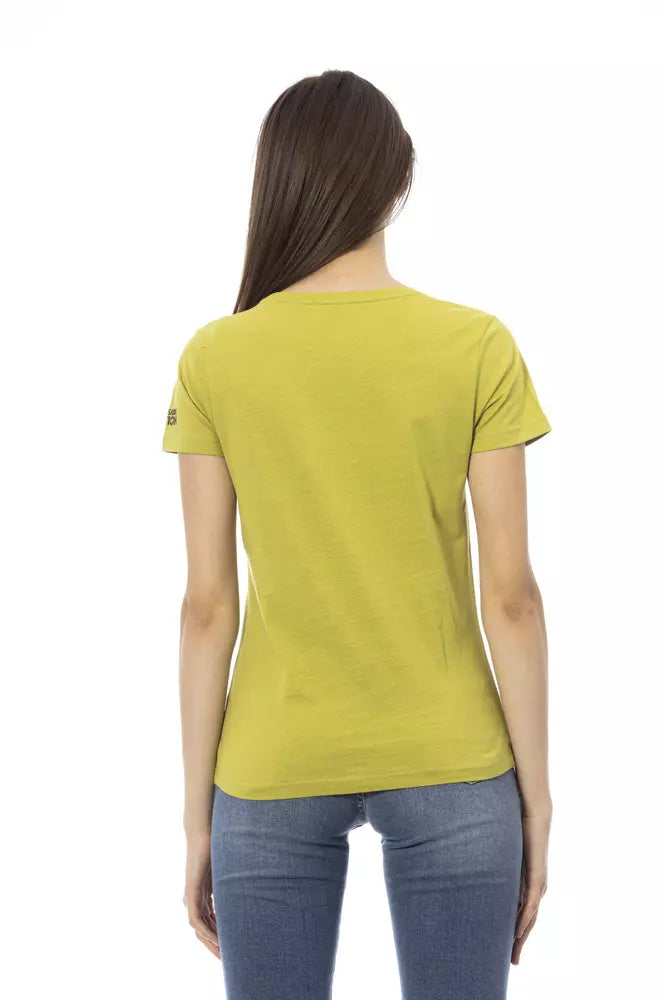  - Green Cotton Women Top