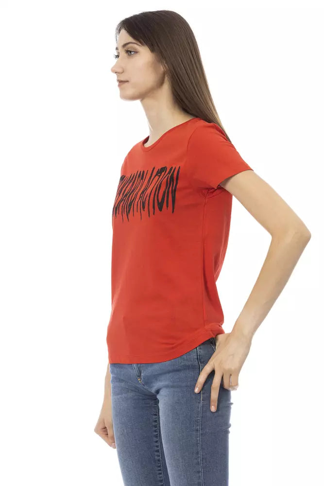  - Red Cotton Women Top