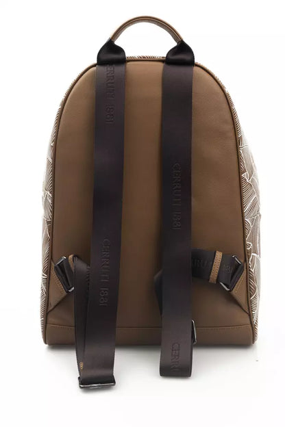 Brown Leather Men Backpack - The Luxe Alliance