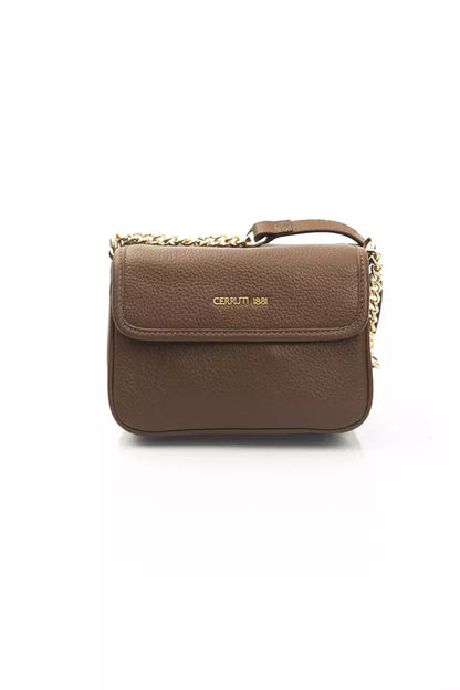  - Brown Leather Women Crossbody Bag