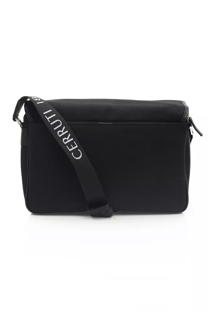  - Black Nylon Men Messenger Bag