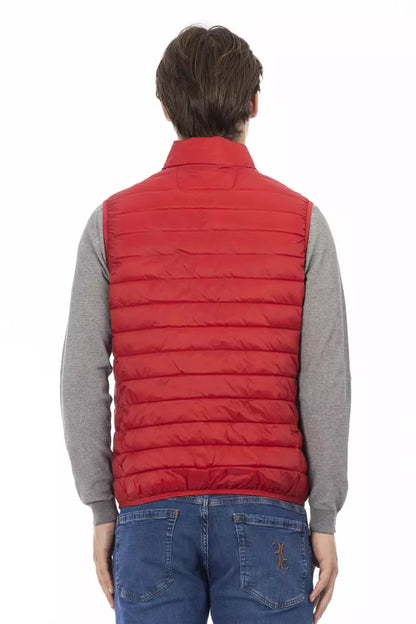  - Red Polyester Men Jacket