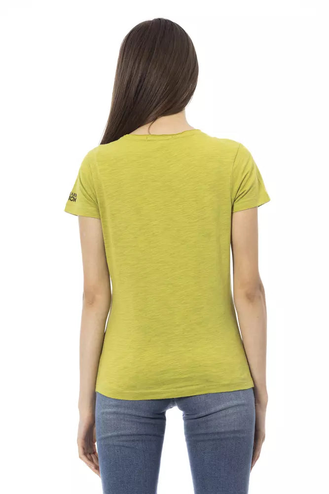  - Green Cotton Women Top