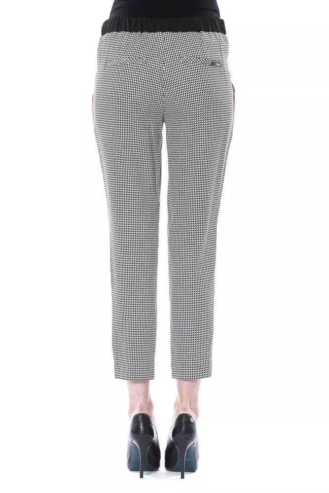  - Black Viscose Women Pants