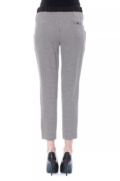  - Black Viscose Women Pants