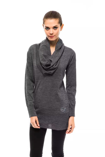  - Gray Wool Women Sweater