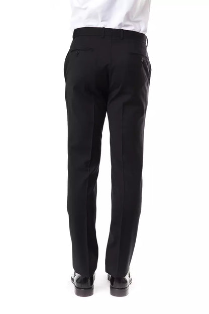  - Gray Wool Men Pant