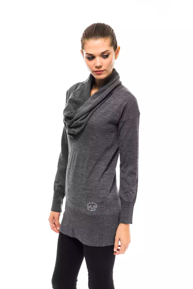  - Gray Wool Women Sweater