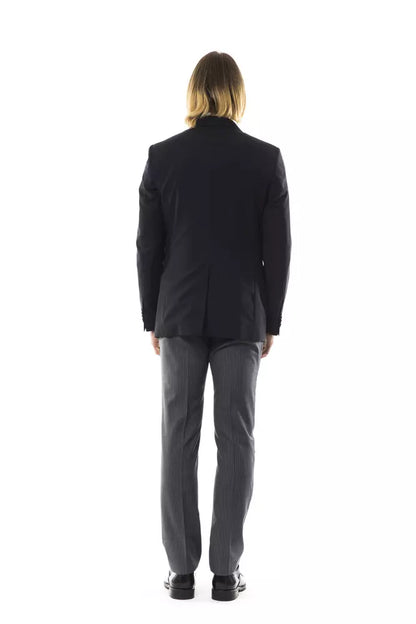  - Black Wool Mens Blazer