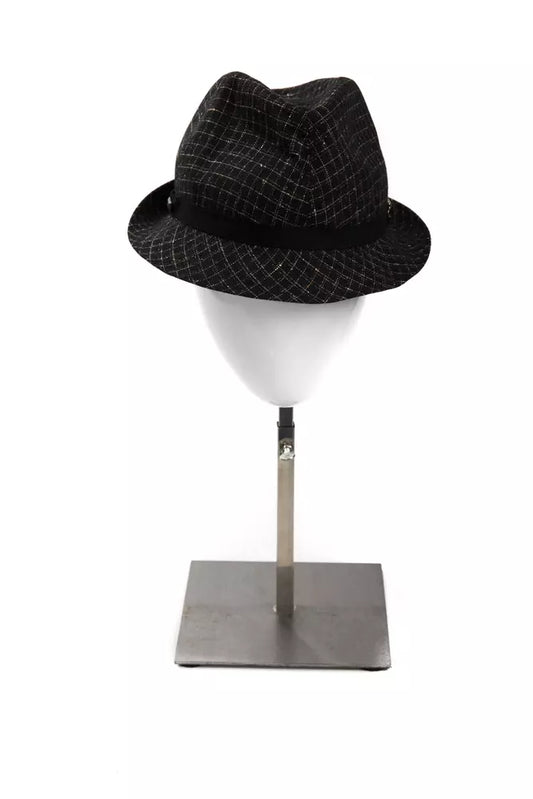  - Black Wool Women Hat