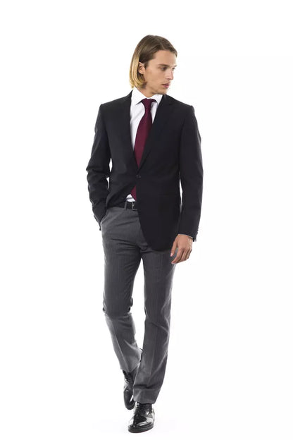  - Black Wool Mens Blazer