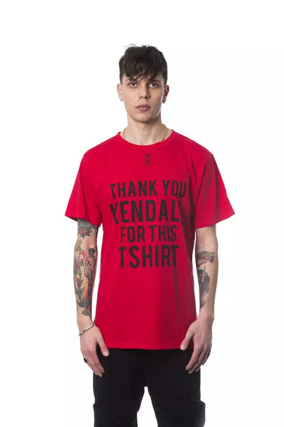  - Red Cotton Men T-Shirt