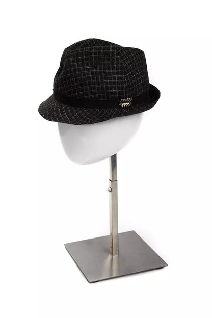  - Black Wool Women Hat