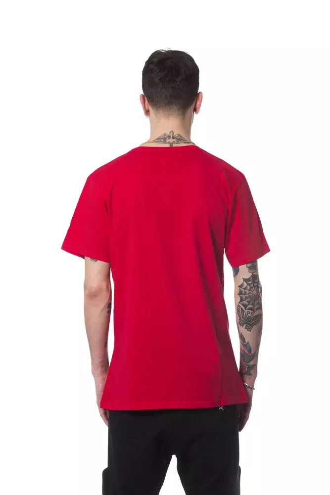  - Red Cotton Men T-Shirt