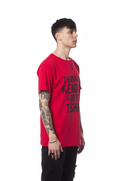  - Red Cotton Men T-Shirt