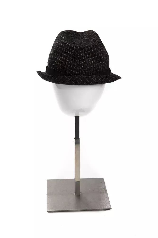  - Black Wool Women Hat