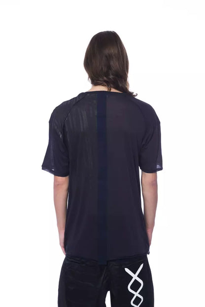  - Blue Cotton Men T-Shirt