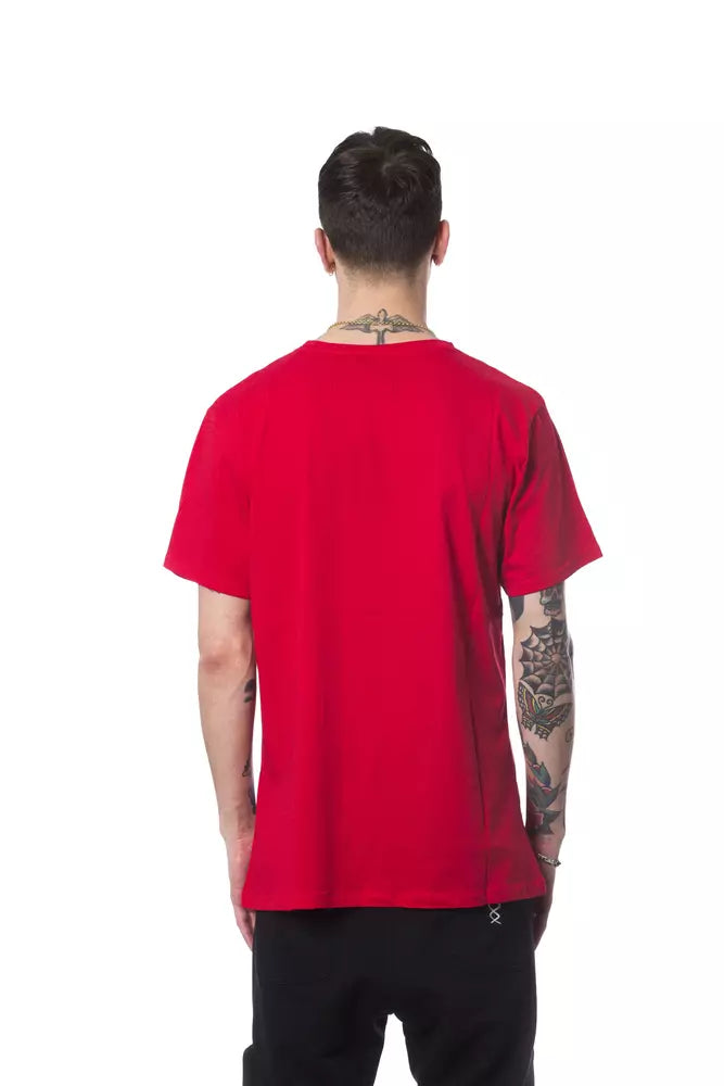  - Red Cotton Men T-Shirt