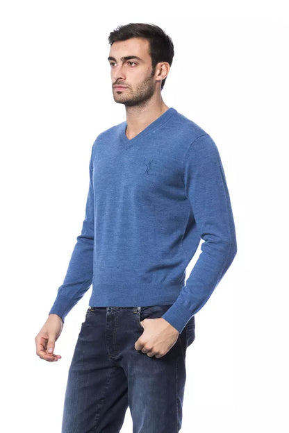  - Embroidered Merino Wool Crew Neck Sweater