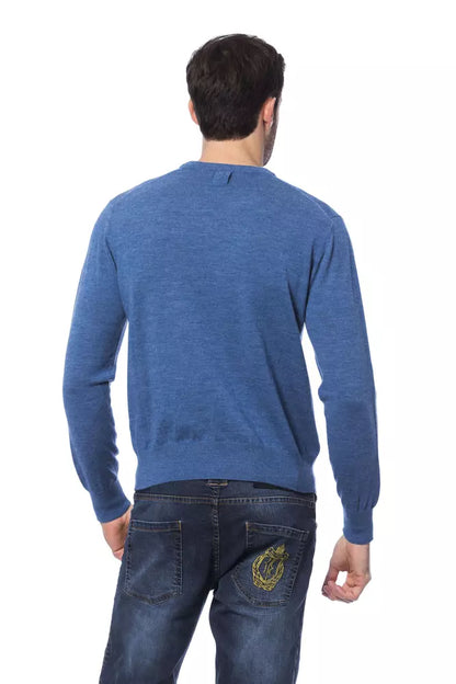  - Embroidered Merino Wool Crew Neck Sweater